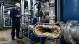 cal y dureza del agua en las tuberías